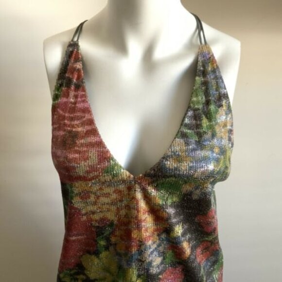 Free People Tangier Floral Sequin Mini Dress XS - Picture 7 of 11